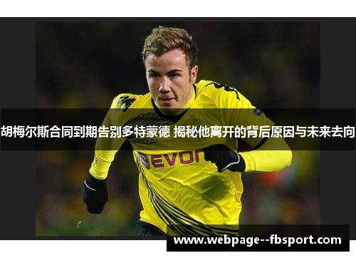胡梅尔斯合同到期告别多特蒙德 揭秘他离开的背后原因与未来去向 胡梅尔斯合同到期告别多特蒙德 揭秘他离开的背后原因与未来去向